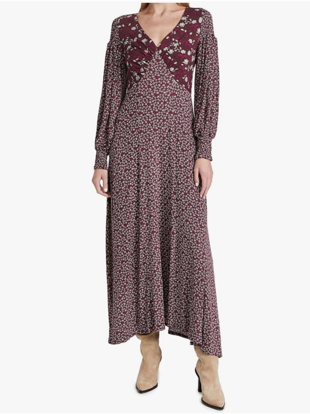 Free People Love Story Maxi Dress Sz XS